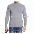 2014 new cashmere&wool crewneck pure pullover